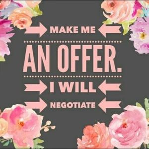 Reasonable offers accepted!